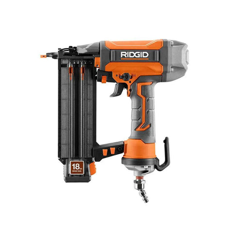 Pneumatic 18 Gauge Brad Nailer Two And One Eighth Inch With Clean Drive Technology Plus Tool Bag For Trim Work Finishing Carpentry And Pro Projects Lightweight Durable Performance