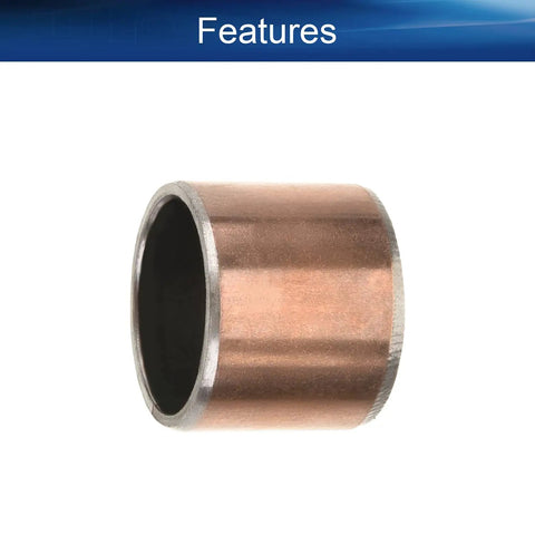 Rock Solid 6 Pack Sleeve Bearing with 10mm Bore and 12mm Outer Diameter, showcasing heavy duty carbon steel construction.