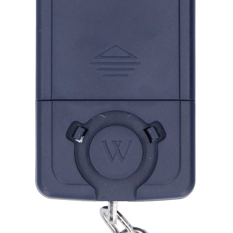 Close-up view of Built Tough Hella Accurate Hanging Hook Scale Portable Electronic Steelyard for industrial weighing tasks.
