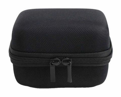 Top Shelf Travel Charging Accessories Storage Kit Hard Protective Case Fits Power Bank Wall Adapter And Sync Cables Game Changer Fresh Tech Organizer Case Only, black EVA shell, compact size.
