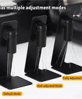 Professional Game Changing Coffee Distribution Tool With Magnetic Stand And Adjustable Wdt Needle Barista Coffee Stirrer showcasing three adjustment modes.