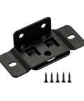 No Slip Quick Fitting L Shaped Furniture Joint Bracket for Shelves and Cabinets Anti Loosening Corner Bracket with screws