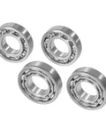 VW Rear IRS Bearing Kit With Seals For Both Rear Swing Axles, metal bearings close-up, Type 1 Bug 1968-1979 view