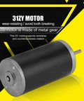 High Speed Permanent Magnet DC Motor 6V 12V 24V 3500-8000 RPM with CW CCW Control for DIY generator and small machines