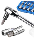 Top Tier 13 Piece Heavy Duty Torx Key Kit For Auto Repair And Bike Fixins With Impact Sockets Wrench Head For Pros Who Need To Hit Tight Rusted Bolts Without Breaking The Bank, chrome vanadium Torx bits in blue case