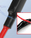 Close-up of 10 Pack 10 Gauge Wire Connector Nut Kit For Easy Splicing And Quick Wiring Hookups Durable Red Copper Terminals