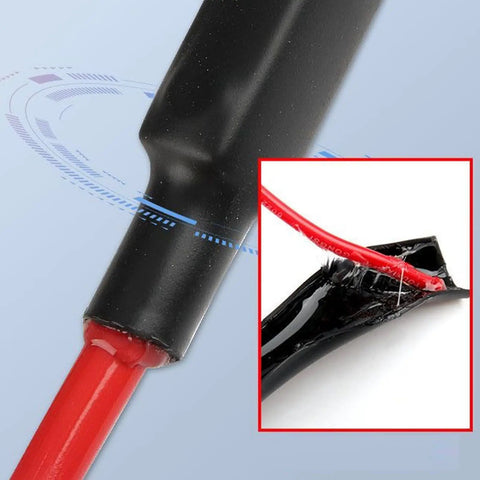 Close-up of 10 Pack 10 Gauge Wire Connector Nut Kit For Easy Splicing And Quick Wiring Hookups Durable Red Copper Terminals