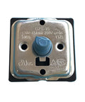 4 Position Rotary Switch For Electric Heaters And Radiators With 2 Gear 3 Gear Or 4 Gear Options, flame retardant shell, front view