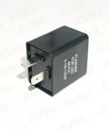 Slick Ride Ready 2 Pin LED Flasher Relay For Motorcycle And Scooter Turn Signal Blinker Switch, compact size relay, 48V DC, plug and play.