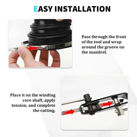 Installation guide showing use of Universal Stainless Steel CV Boot Clamps Kit For DIY Car Repair 20 Piece Set on vehicle parts