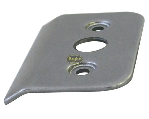 No Sweat Quarter Turn Spring Back Plates For One Inch Fit Smooth Sheet Metal And Vehicle Door Panel Mounting Super Tight Quick Swap Fastener Set Five Pack, metal plate with two mounting holes.
