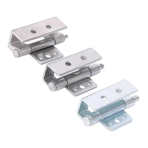 Hidden Detachable Door Hinges for Industrial Machine Equipment Boxes Heavy Duty Concealed Hinge System Durable Metal Construction