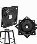 Heavy Duty Bar Stool Swivel Replacement for Recliner Chair Two Pack 6 Inch Ball Bearing Swivel Mount Plate and base structure
