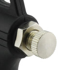 Close-up of Pistol Grip Blow Gun Kit adjustable flow control knob 90 Max PSI.