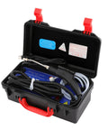 Upgrade your cleaning game with this heavy duty 1700W steam cleaner in a portable case with tools and attachments.