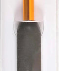 Tulip Etimo crochet hook with cushion grip, size 9/0 (5.5mm), orange shaft and black handle, Made in Japan
