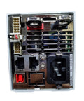 Heavy Duty Programmable Din Rail Power Supply 36V 12A rear view with connectors for industrial automation and network gear.
