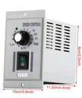 Rock Solid Adjustable Motor Speed Controller Handles 24V To 90V Dc Motors 0.02 To 400W Watts with control knob and switch.