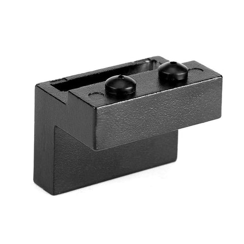 Heavy Duty Barn Door Stopper With Adjustable Floor Track Roller, Wall Mounted, Rubber Covered Damping For Quiet Operation