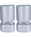 2-Pack CAT50 ER32 100mm Collet Chuck Set For CNC Milling Lathe Tool Holders, 4 Inch Gage Length, 0.0001 Inch Precision