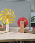 DIY Wind Turbine Kit For Teaching And Science Projects, Hands-On Tiny DC Motor Generator, micro wind turbine with fan blades