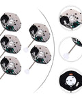 Five Pack Quartz Watch Movements Replacement 0.71 Inch Diameter DIY Wristwatch Repair Timepiece Parts Kit For Various Styles