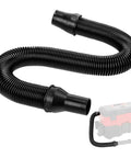 14-37-0160 Vac Hose Assembly For Older 0880-20 with rubber middle, plastic ends, shown coiled for wet dry vacuum cleaner.