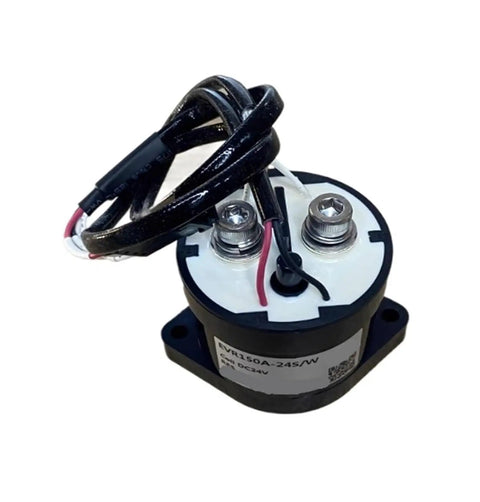 High Voltage DC Contactor Relay For EV Charging Stations Solar Power Systems And Battery Storage Rock Solid DC Switching Module with wires.