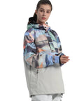 Warm Insulated Waterproof Snow Jacket For Men And Women Hooded Snowboard Coat With Windproof Breathable 15000mm Shell Cozy Polyester