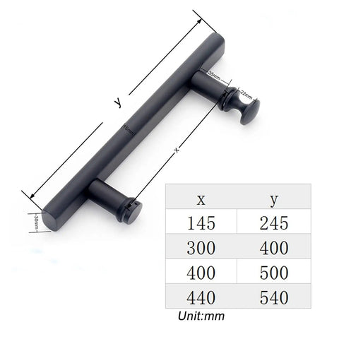 Slick Matte Black Stainless Steel Shower Door Handle Replacement 300Mm Pull Bar For Bathroom Or Entryway Waterproof Hardware Kit With No Sweat Installation And Clean Vibes