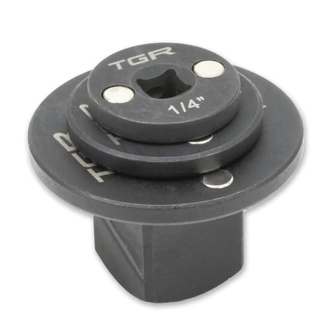 Low Profile Drive Reducing Socket Adapters Set For Tight Spaces Three Piece Includes Three Quarters To One Half Inch One Half To