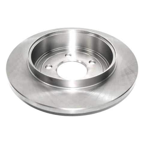 Rear Solid Disc Brake Rotor BR54122 with forged flange, induction hardened raceways for precise fit and ABS signaling visible.
