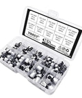 Totally DIY Friendly 165 Piece 25V SMD Aluminum Electrolytic Capacitor Kit With 10 Values From 10uF To 470uF For PCB Builds And Repairs