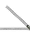 Killer Accuracy 12 Inch Digital Angle Finder And Stainless Steel Protractor For Woodworking And Carpentry displayed at 45 degrees.