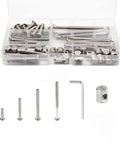 Crib Hardware Replacement Kit With M6 Hex Drive Socket Cap Screws And Barrel Nuts For Baby Beds Chairs And Furniture 50 Piece Set in box