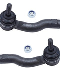 Front End 14 Piece Suspension Kit For 2001 2005 Toyota Rav4 with 2 inner and outer tie rods shown with nuts