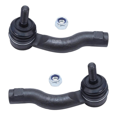 6pc Front Suspension Kit For 2001-2005 Toyota RAV4 Includes Sway Bar Links, Outer Tie Rod Ends, and Front Lower Ball Joints For A Smooth, Responsive Ride And Rock-Solid Steering. Black steel sway bar links with nuts