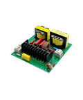 40KHz Ultrasonic Transducer Kit For PCB Cleaning with dual transformers and green PCB.
