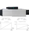 Built Different Air Cooled Spindle Motor With Rapid Tool Change And Tough Fan Cooling Engineered For Real Deal CNC Milling And Woodworking Projects Six Kilowatt Output shown side view with specifications.
