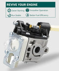Echo SRM 210 Carburetor Tune Up Kit Compatible With SRM210 SRM211 GT200 HC150 PE200 PE201 HC151 PPF210 PPF211 HCR150 SHC210 SHC211 SHC212 Weed Eater Parts carburetor