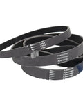 Heavy Duty 13 Rib Conveyor Drive Belt For 200J To 245J Series One Piece Set coiled view