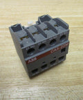 CA5-22M CA522M Auxiliary Contact Block with 2 N.O./2 N.C. terminals, front-mounted for A-Line Series 600V electrical control.