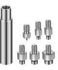 Thermal Insert Tool Kit For 3D Printers With Quick Change Handle And 1 Connector Includes M2 M2.5 M3 M4 M5 M6 M8 Copper Tips