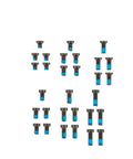 Premium Gunsmithing Screws Size 8-40 Torx T10 For Optics Bases Scope Rings Hardened Steel Flat Standard Heads 6mm 8mm 10mm blue thread locks