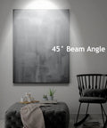 Room with Par16 Led Short Neck Recessed Spotlight Bulb 6W 60W Equivalent Daylight 5000K 600 Lumens E26 lighting a painting