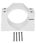 Heavy Duty CNC Spindle Clamp Motor Bracket Holder 65mm Hella Sturdy Aluminum Router Mount with screws view.