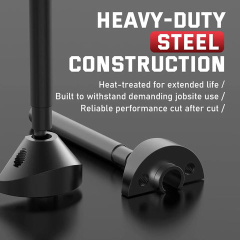 Pro Grade 16 Gauge Punch And Die Replacement Set For Sheet Metal Tools showcasing heavy-duty steel construction.