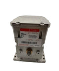 M7284Q1082 Heavy Duty Proportional Motor Damper Actuator With Flame Signal Amplifier For Industrial Burners backside view of motor