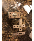 Sturdy Steel Springless Hidden Pivot Hinge With 360 Degree Rotation For Cabinets And Furniture Boss Level Space Saving Motion