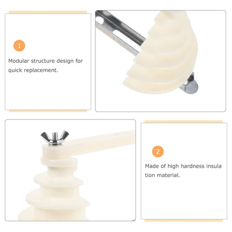 Six Layer Coil Wire Winding Mold With Multi Layer Capability For Mini Motors Plastic Winding Frame For Stator Rewind And Micro Motor Repair 0.37-0.75KW Durable PVC Mold For Safe Precise Electric Motor Maintenance modular PVC frame